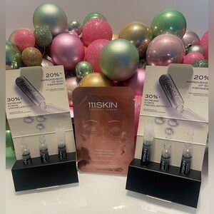 SKIN111 The Firming Concentrate 6 ampoules + Rose Gold hydrogel mask bundle